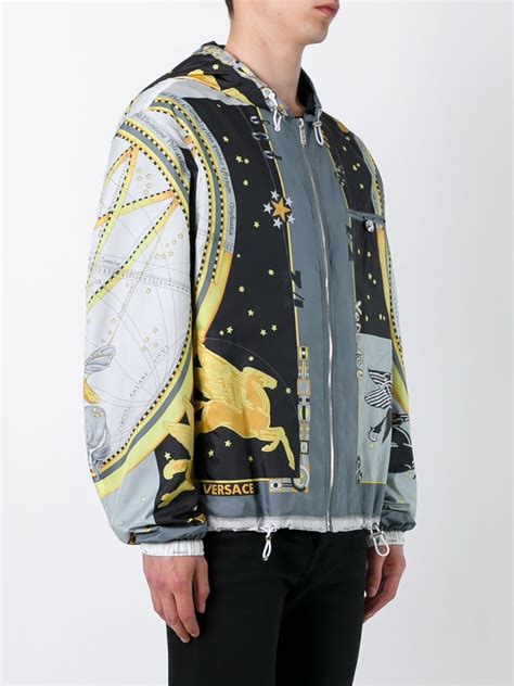 versace windbreaker men's|Versace windbreaker jacket.